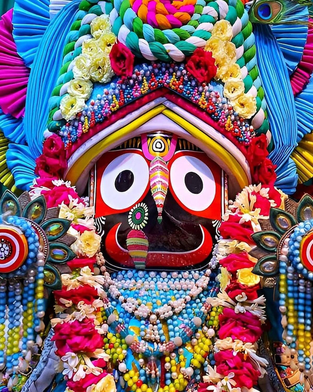 Garlands for Deities (on Rathajatra day)