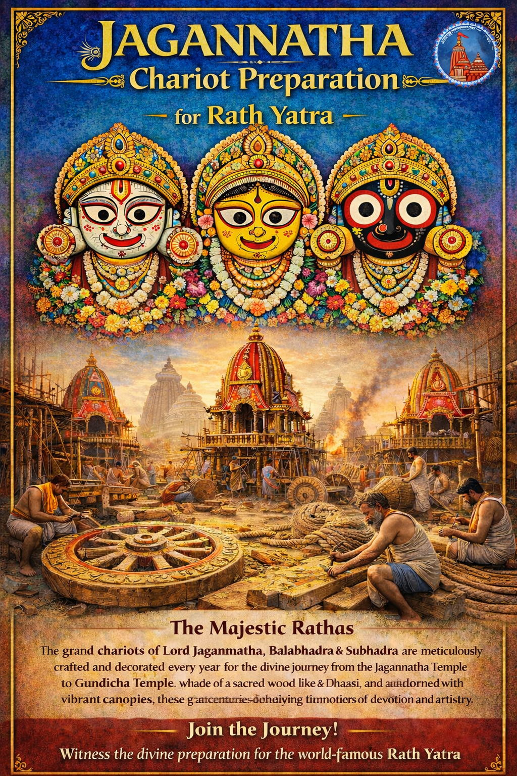 Ratha Nirmana 2022: The Sacred Art of Chariot Making