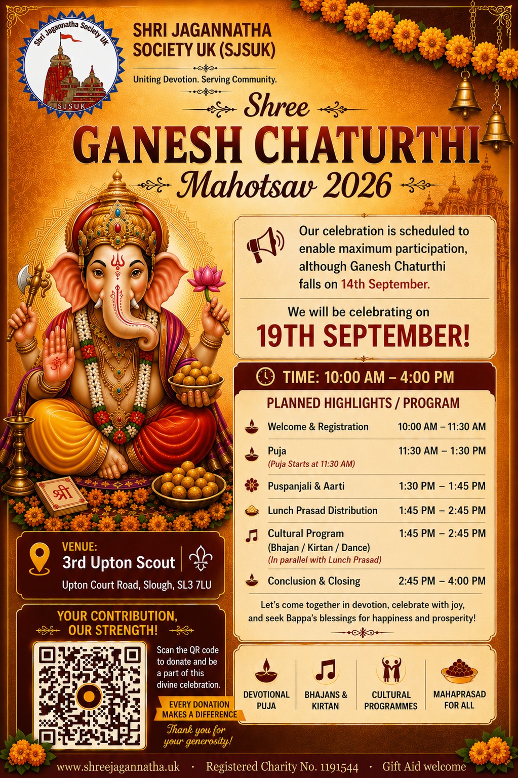 Shree Ganesh Chaturthi Mahotsav 2026